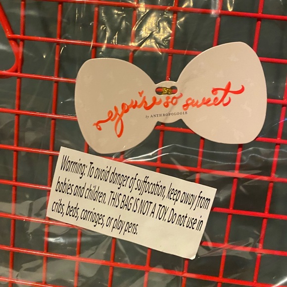 Anthropologie Season's Eatings Gingerbread Cookie Cooling Rack, Red - New in Box - Picture 3 of 4